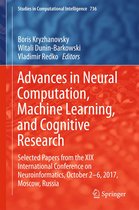 Studies in Computational Intelligence 736 - Advances in Neural Computation, Machine Learning, and Cognitive Research