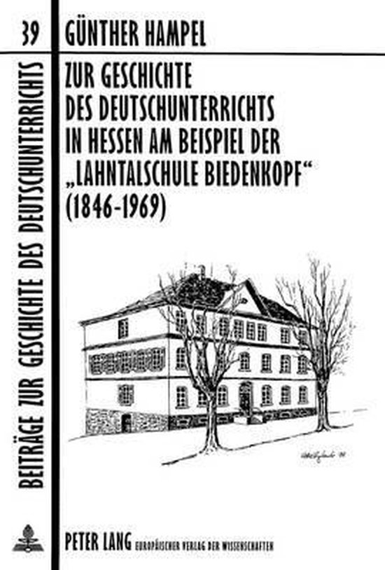 Zur Geschichte Des Deutschunterrichts in Hessen Am Beispiel  ... - cover