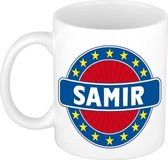 Samir naam koffie mok / beker 300 ml  - namen mokken