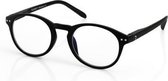Blueberry Glasses Leesbril Retro zwart +1.0