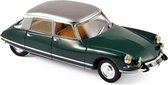 Citroën DS 21 Pallas 1967 - Jura Green & Silver 1-43 Norev