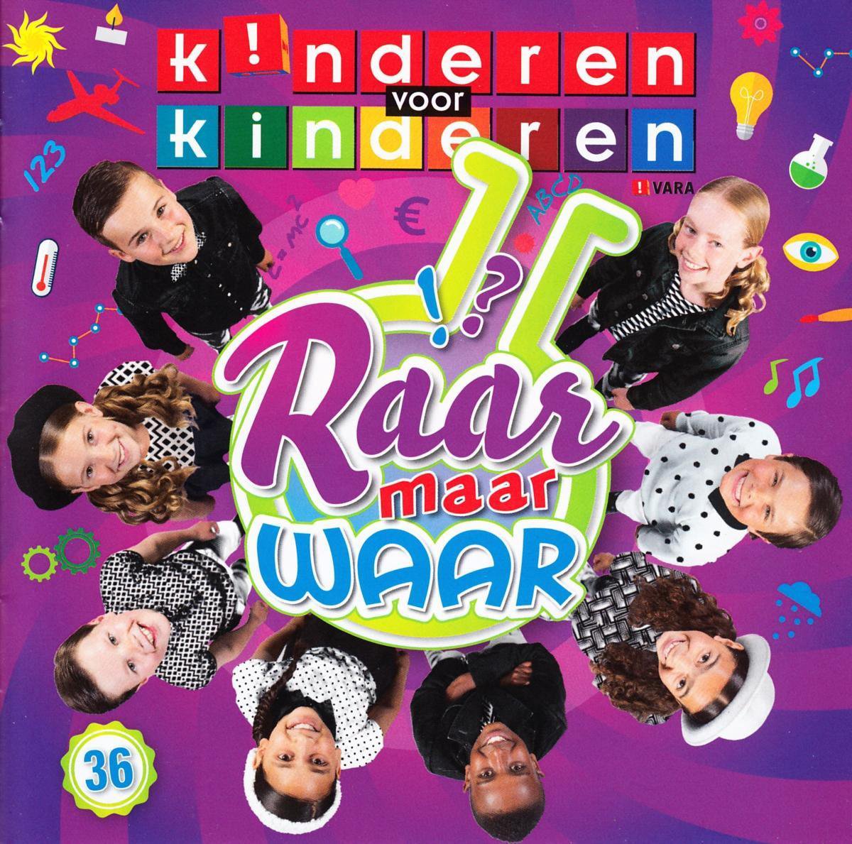 zondag Overeenkomstig met Archeoloog Kinderen Voor Kinderen - Deel 36 Raar Maar Waar, Kinderen voor Kinderen |  CD (album) |... | bol.com