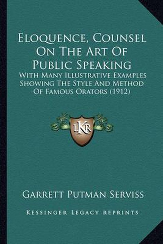 Eloquence, Counsel on the Art of Public Speaking - cover