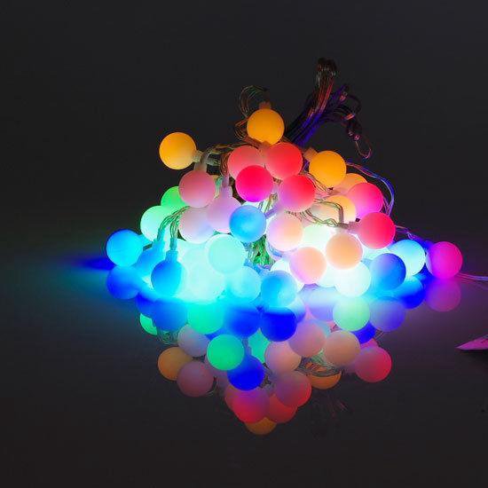 Dosering Distributie straf LED kleurrijke Feestverlichting - 50 bolletjes van 25mm - voor in de Tuin  of in de... | bol.com