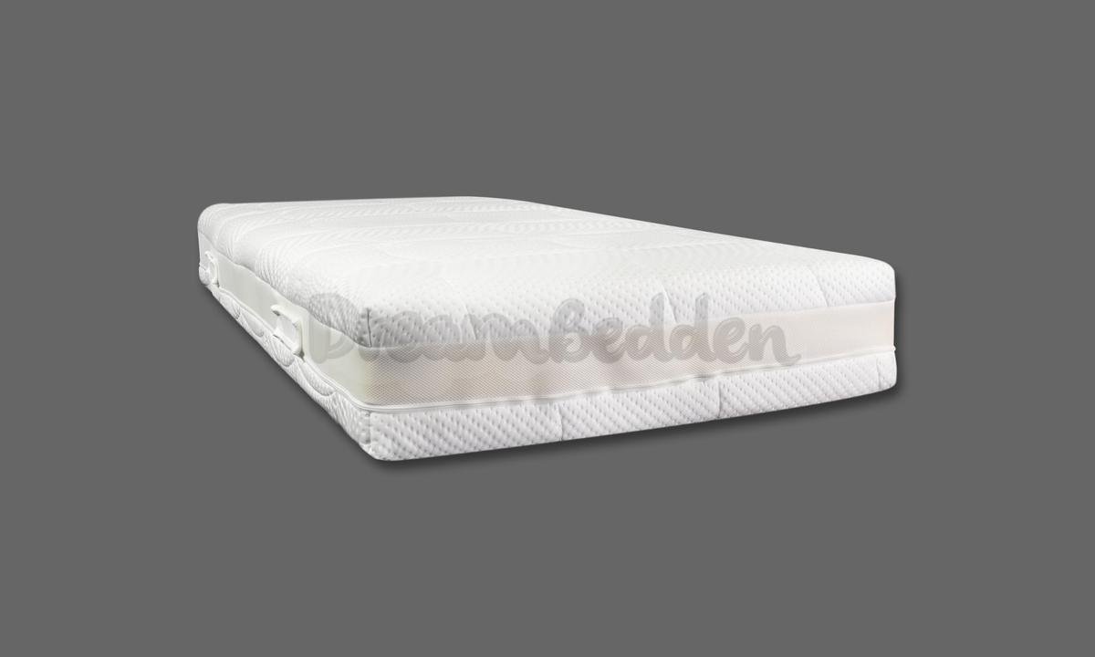 Orthopedisch Matras 140x200 Traagschuim Nasa Pocketvering tencel 500 veren m2 7-zones ca.24 cm — afbeelding 5