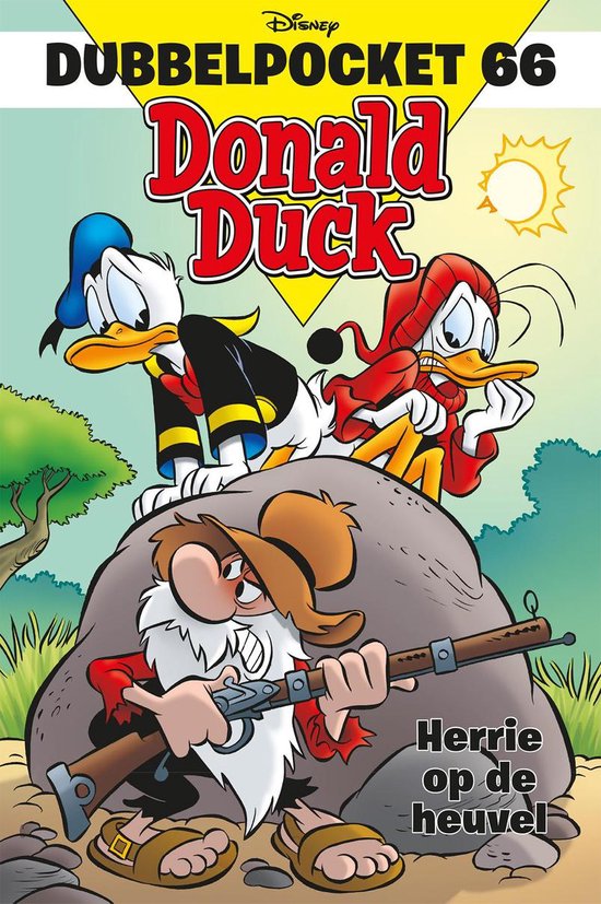Omslag van Donald Duck Dubbelpocket 66 - Herrie op de heuvel