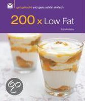 200 x Low Fat
