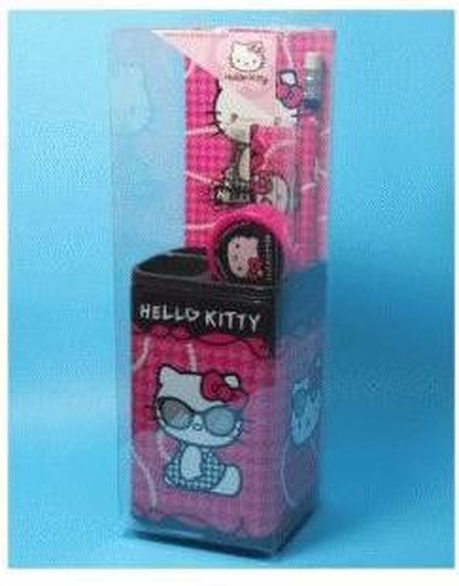 Pot à Crayons Hello Kitty Pour Fille - Rangement Stylos Et Crayons - Neuf - FR