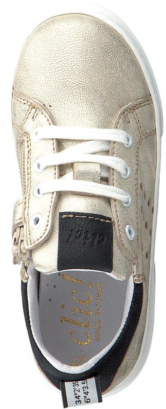 Clic! Meisjes Sneakers 9754 - Goud - Maat 27 | Bestel nu!
