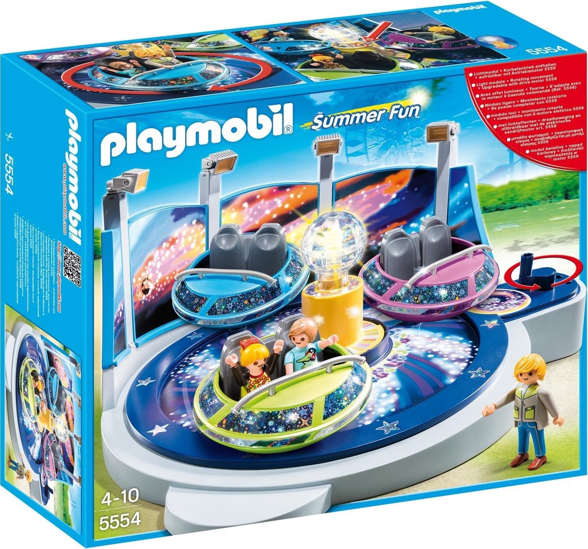 Playmobil Summer Fun Attraction avec effets lumineux | bol