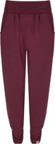 Harem-Pants "Bamboo" - claret L Loungewear broek YOGISTAR
