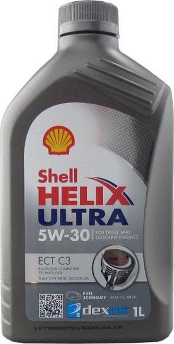 Shell Helix Ultra ECT 5W30 - Motorolie - 1L | bol.com