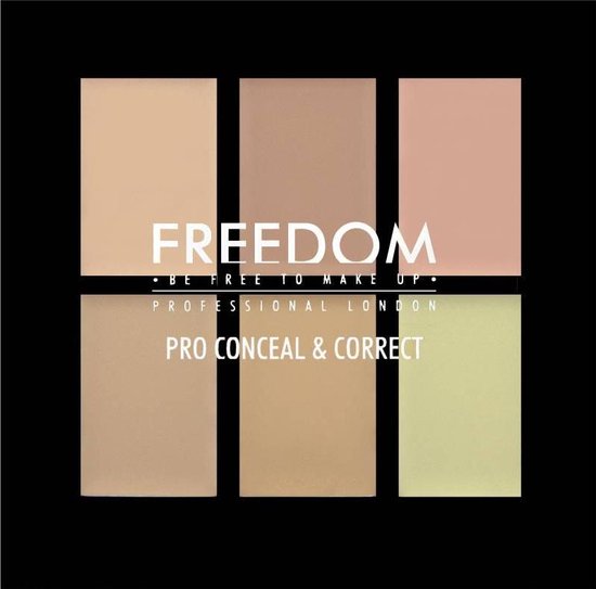 Freedom Makeup London Pro Conceal & Correct Palette Light