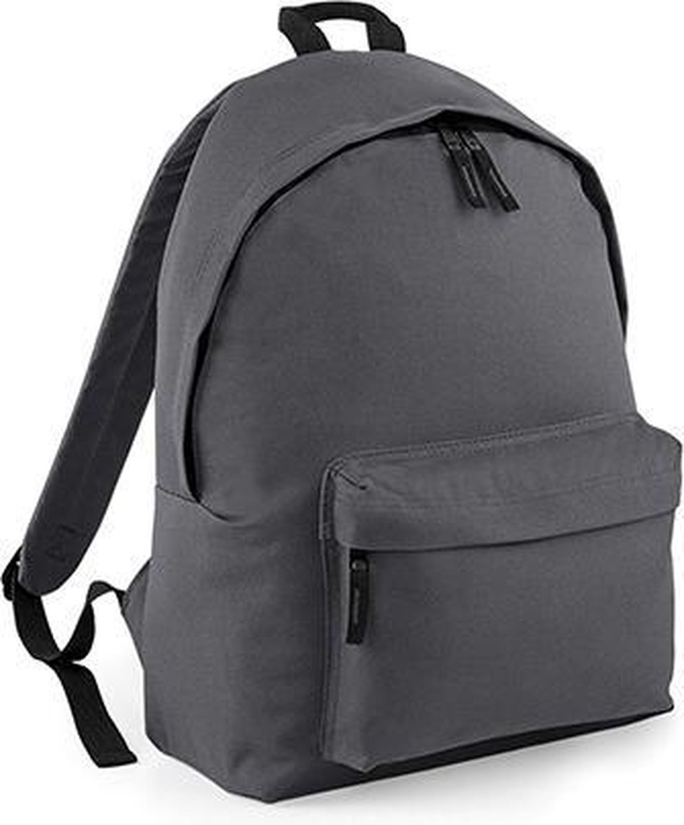 BagBase Backpack Rugzak - 18 l - Grijs/Graphite