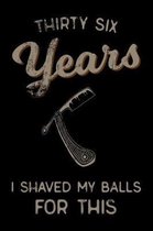 thirty six Years I Shaved My Balls For This