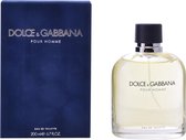 MULTI BUNDEL 2 stuks DOLCE & GABBANA POUR HOMME Eau de Toilette Spray 200 ml