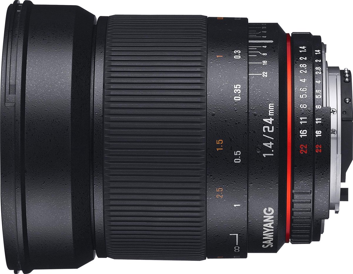 Samyang 24mm f/1.4 ED AS IF UMC - Prime lens - geschikt voor Fujifilm X