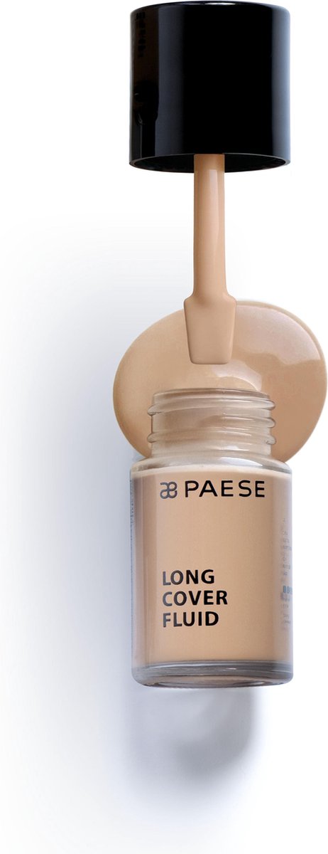 Paese Long Cover Fluid Foundation - 04 Tanned 30ml.