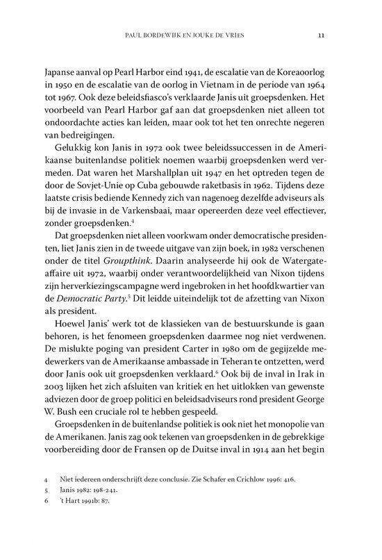 Pagina 11 van een boek met tekst en voetnoten. Titel bovenaan: 'PAUL BORDEWIJK EN JOUKE DE VRIES'.