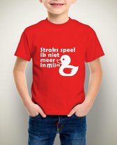 Niet meer in mijn eendje Tshirt | 90cm