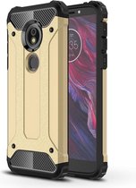 Armor Hybrid Hoesje Motorola Moto G6 Play / E5 - Goud