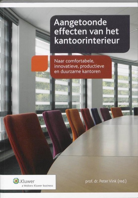 Cover van het boek 'Effecten van het kantoorinterieur / druk 1'