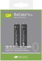 Duo GP ReCyko+ Pro Professional R03/AAA 800mAh oplaadbaar (2 stuks)