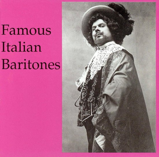 Famous Italian Baritones, various artists CD (album) Muziek bol