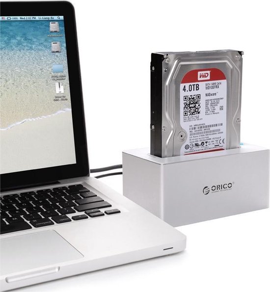 Orico Aluminium Externe Harde Schijf Docking station voor 2.5 & 3.5 inch HDD/SDD...