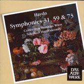 Haydn: Symphonies Nos. 31, 59 & 73