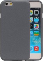 Grijs Zand TPU back case cover hoesje voor Apple iPhone 6 / 6s