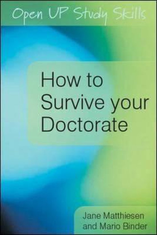 How to Survive your Doctorate - cover