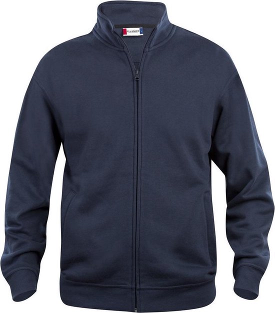 Clique - Sweatshirt zonder capuchon - Unisex - Maat L - Navy