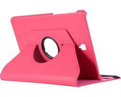 Tablet Hoes Case Cover voor Samsung Galaxy Tab S4 2018 10,5 inch model T830 / T835 - 360° draaibaar - Donker roze