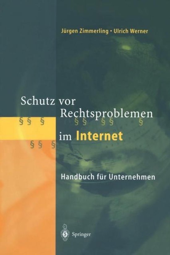 Schutz Vor Rechtsproblemen Im Internet - cover