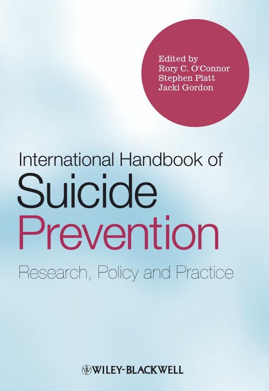 International Handbook of Suicide Prevention - cover