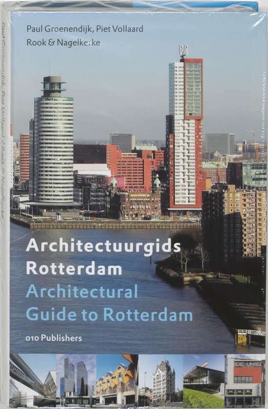 Cover van het boek 'Architectuurgids Rotterdam' van Piet Vollaard en Paul Groenendijk