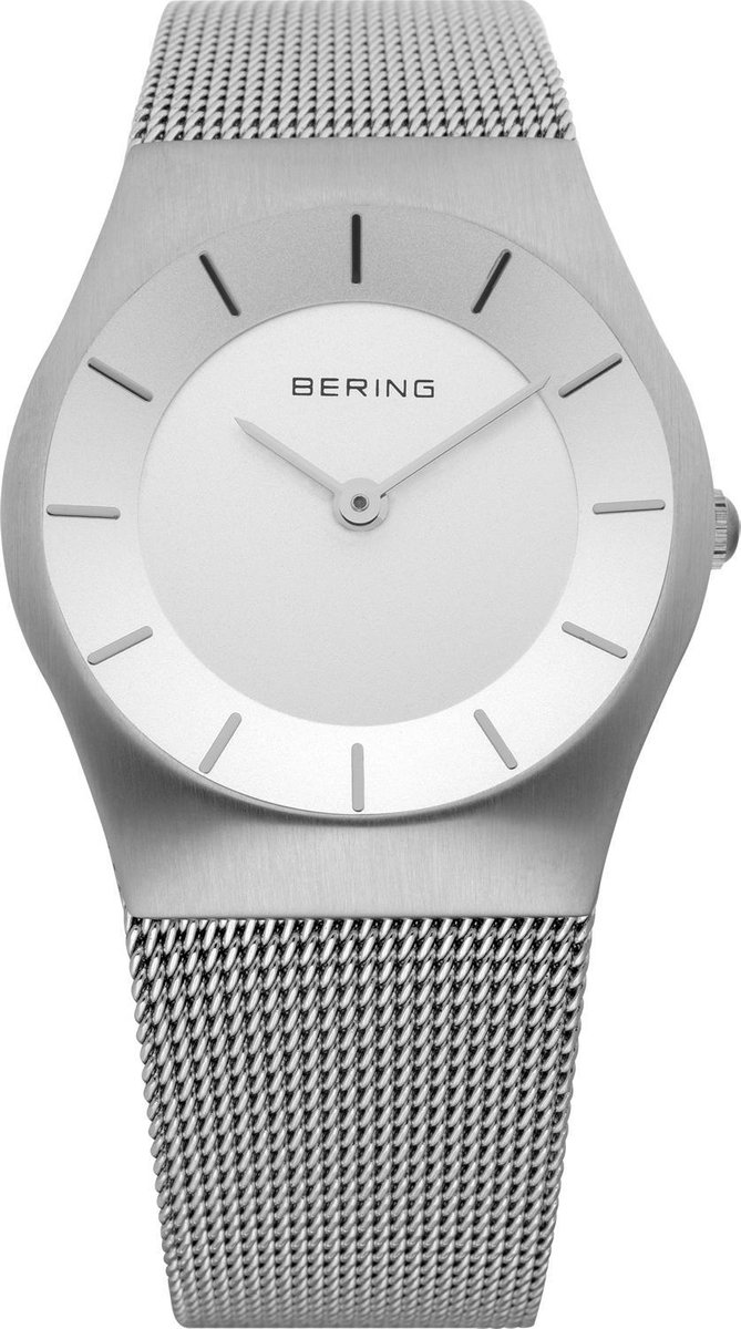 BERING 11930-001 - Horloge - Staal - Zilverkleurig - Ø 30 mm