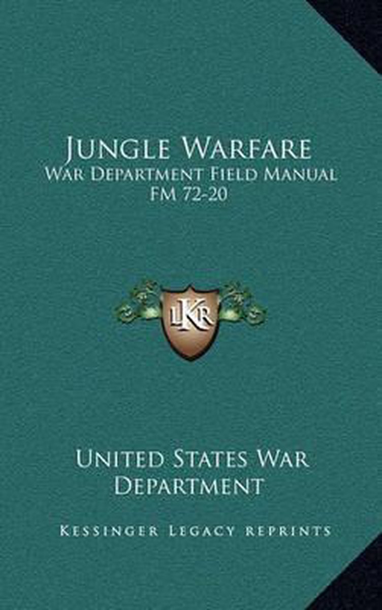 Jungle Warfare van United States War Department