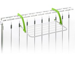Practo Home - Balkondroogrek - Radiatordroogrek - Droogrek - 3m - 52 x 33,5 cm