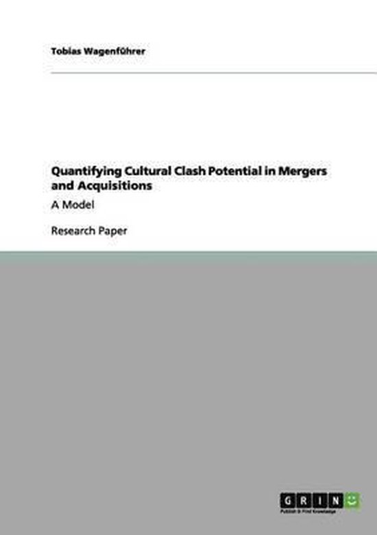 Foto: Quantifying cultural clash potential in mergers and acquisitions