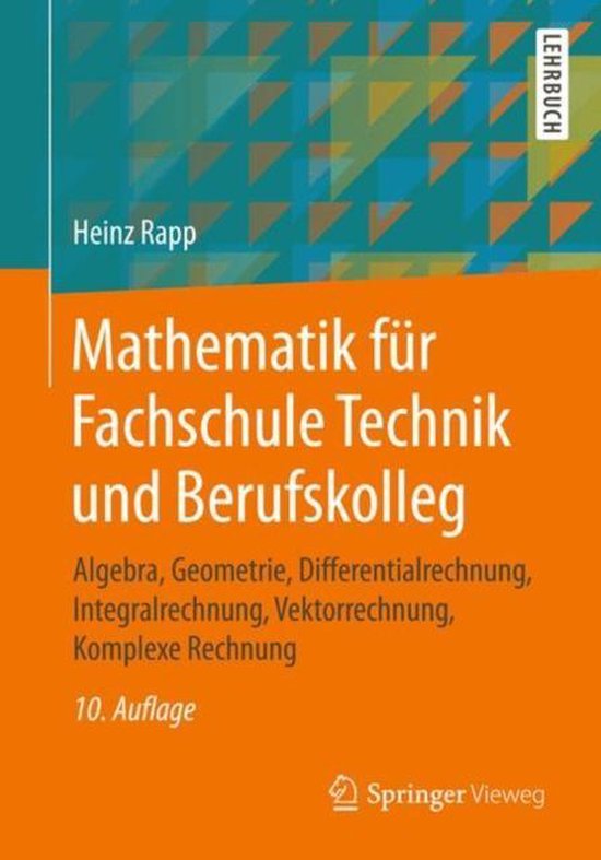 Mathematik für Fachschule Technik und Berufskolleg - cover