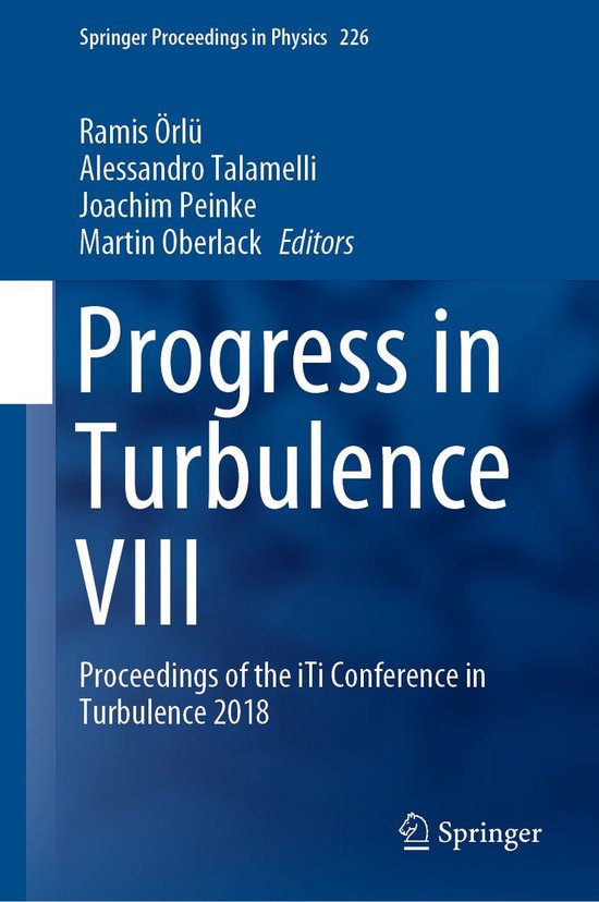 Springer Proceedings in Physics 226 - Progress in Turbulence ... - cover