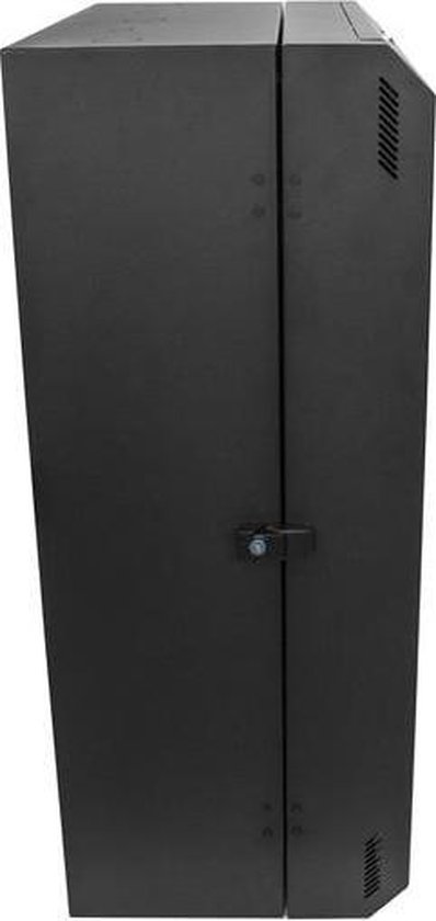 StarTech.com Armoire Rack Serveur 24U 19 - Profondeur Réglable (5-76,2cm)  pour Équipement Réseau avec Roulettes, Gestion des Câbles et Verrouillage