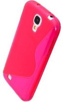 Samsung Galaxy S4 i9500 Silicone Case s-style hoesje Roze