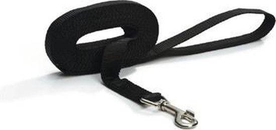 Beeztees Weblijn - Nylon - Zwart - 10M