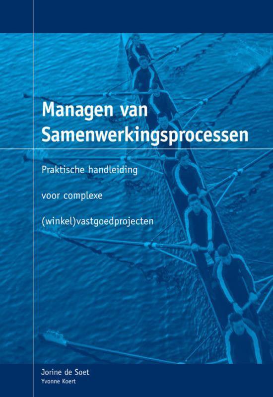 Cover van het boek 'Managen van samenwerkingsprocessen' van J. de Soet