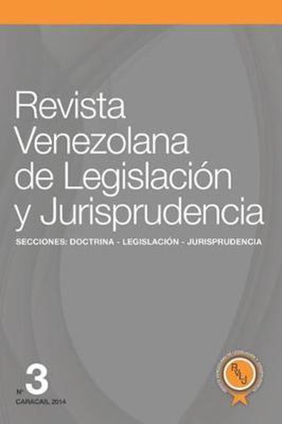 Revista Venezolana de Legislación y Jurisprudencia N° 3 - cover