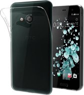 HTC U Play Transparant TPU Siliconen case hoesje