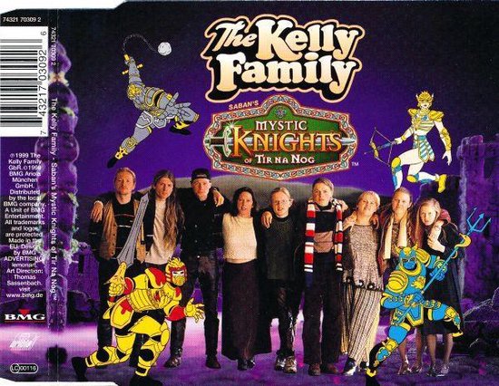 The Kelly Family ‎– Saban's Mystic Knights Of Tir Na Nog